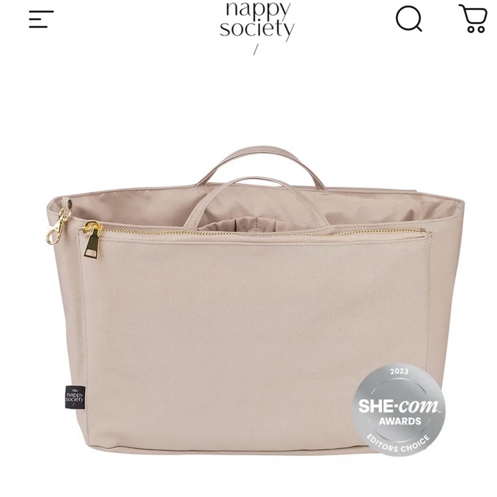 Tote Insert Organizer - Sand